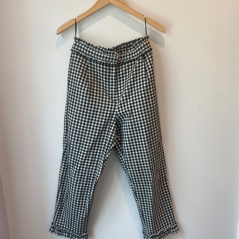 Topshop Gingham Pants